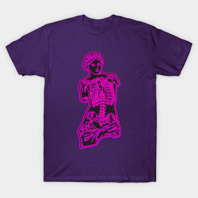 Neon Venus de Milo T-Shirt by DavesTees